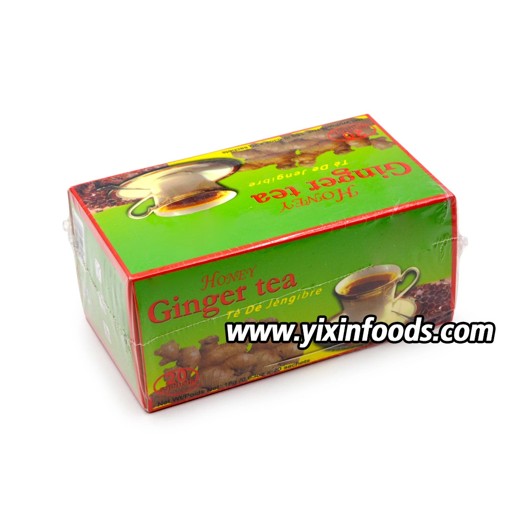 Box Packing Honey Ginger Tea Instant Ginger Drink Powder